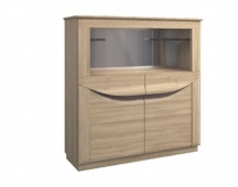 MEBIN - BARI SZAFKA 2DS Z BARKIEM Z OŚWIETLENIEM